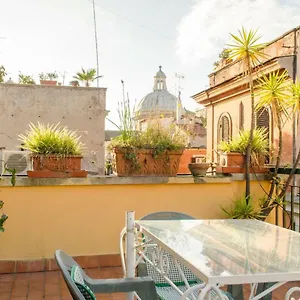 Coliseum Floor With Terrace And View , Roma Italia